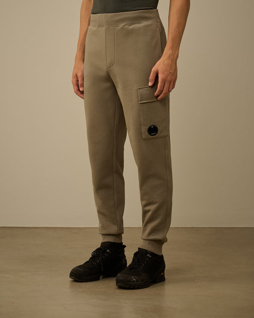 Diagonal Raised Fleece Lens Sweatpants