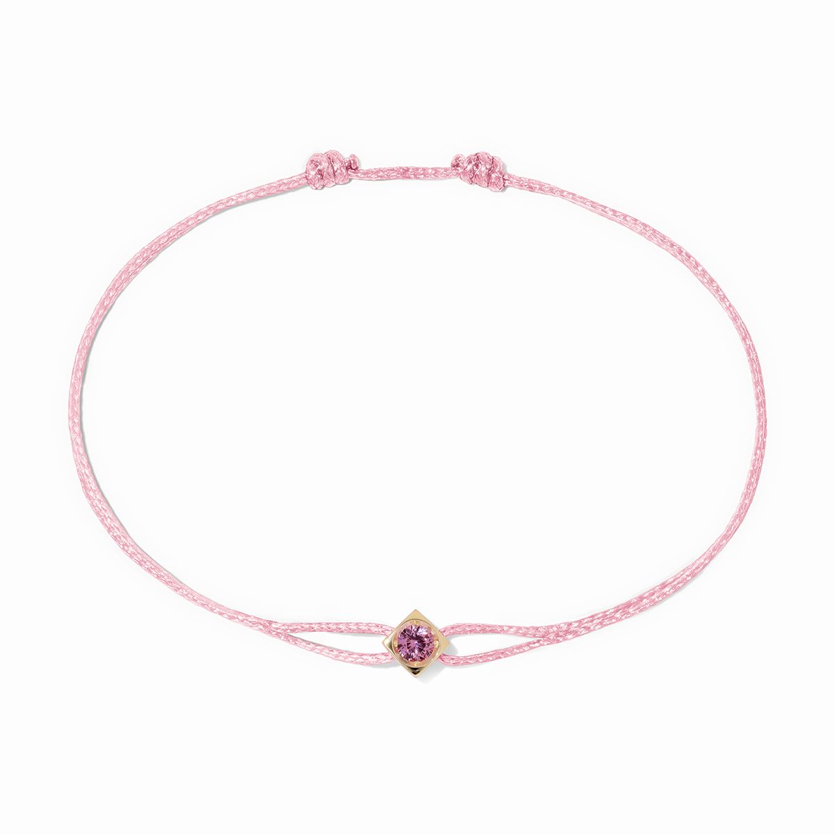 or jaune et saphir rose