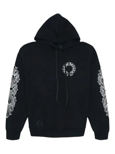 hoodie Hearts Horse Shoe Floral