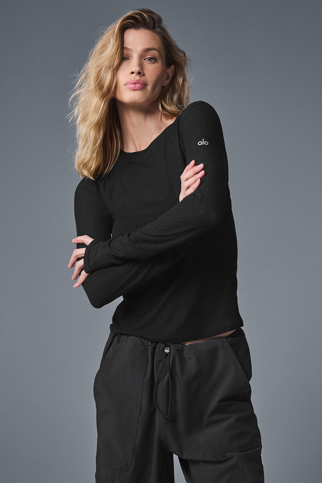 Ribbed Sea Coast Long Sleeve