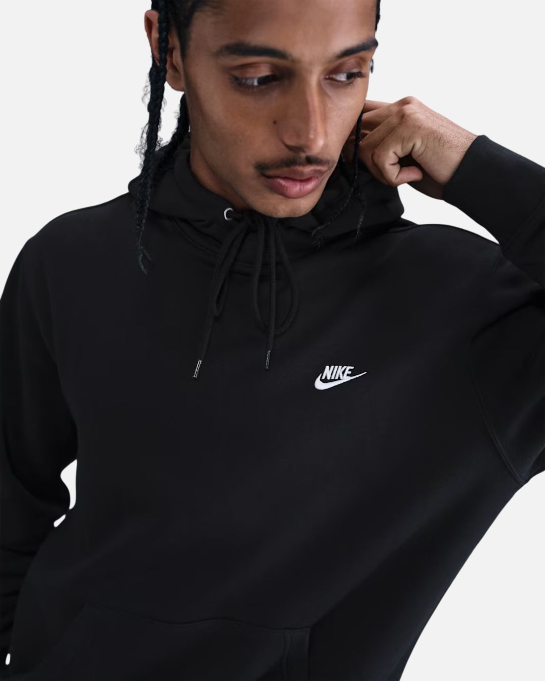 Sweat à capuche Nike Club - Noir