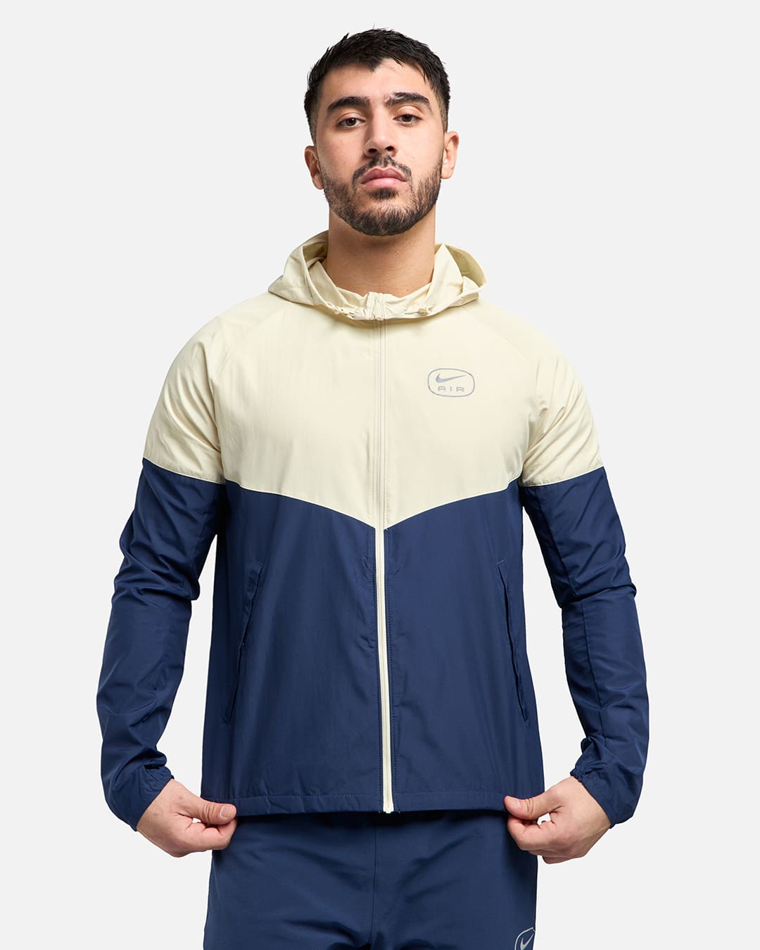 Veste Nike Running Air - Blanc/Marine