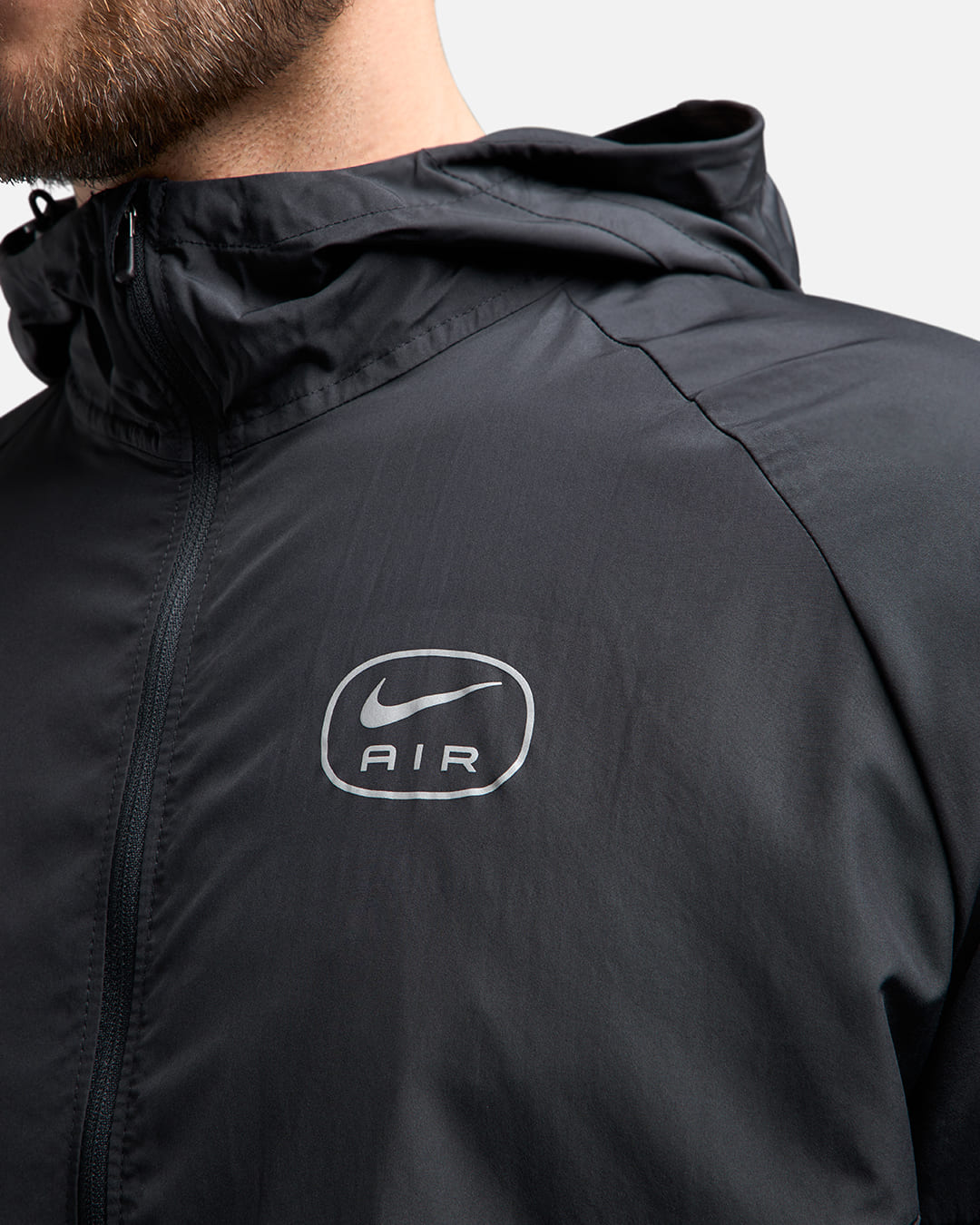 Veste Nike Running Air - Noir/Blanc/Vert