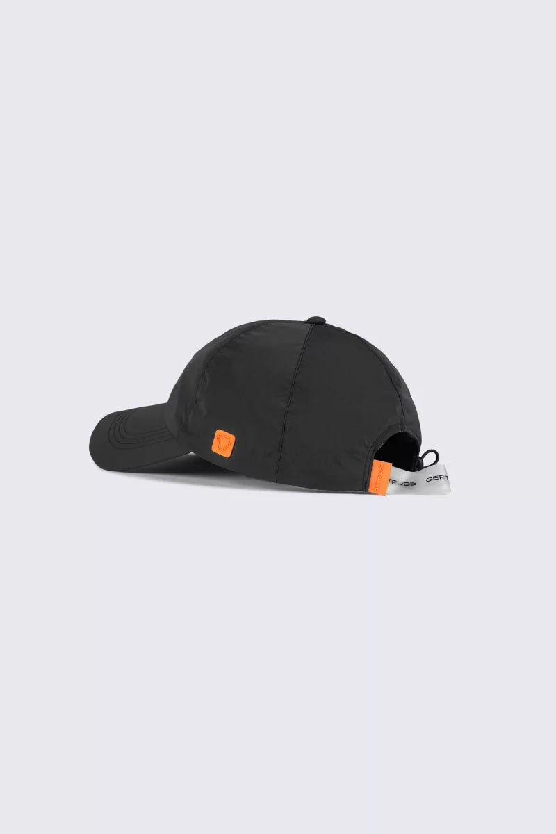 Casquette mixte en nylon texturé brillant Jamie