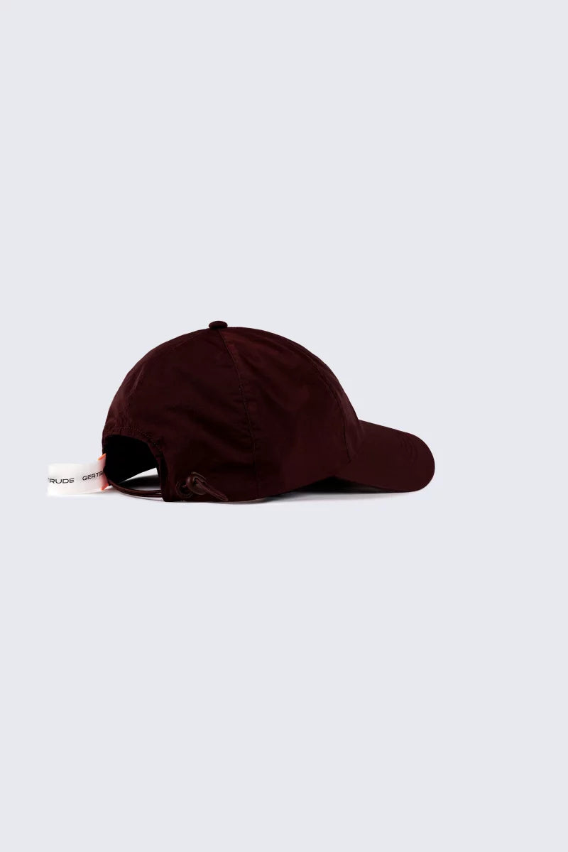 Casquette mixte en nylon texturé brillant Jamie