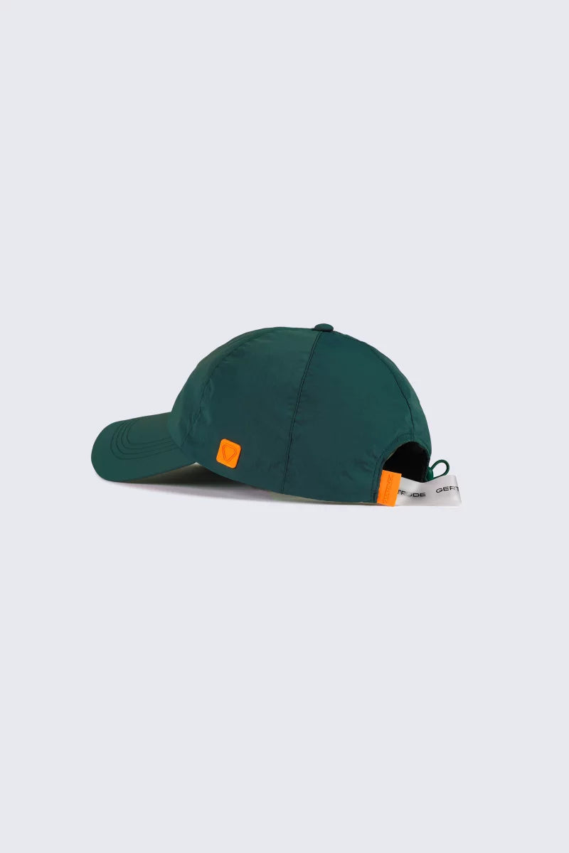 Casquette mixte en nylon texturé brillant Jamie