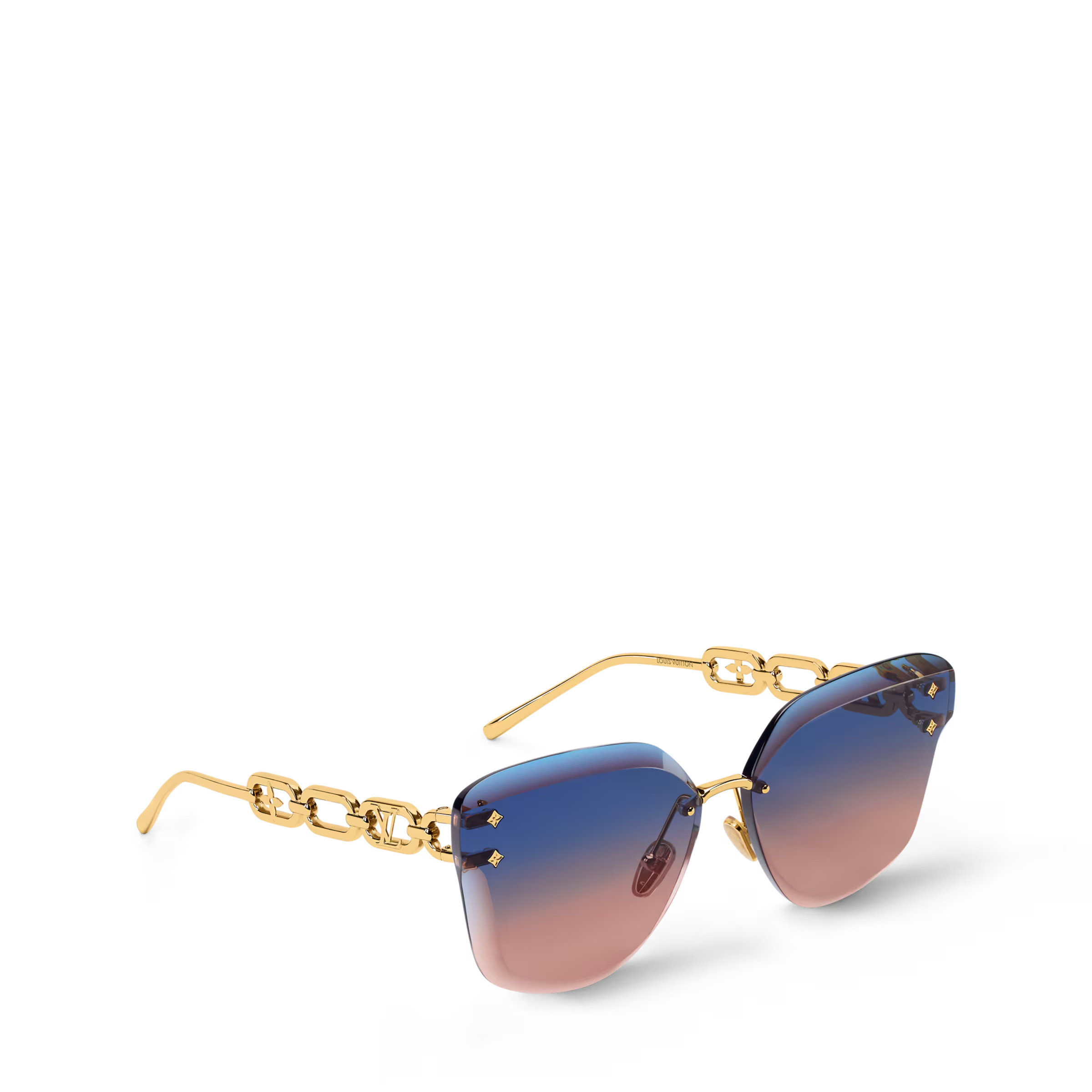 Lunettes de soleil cat eye LV Jewel