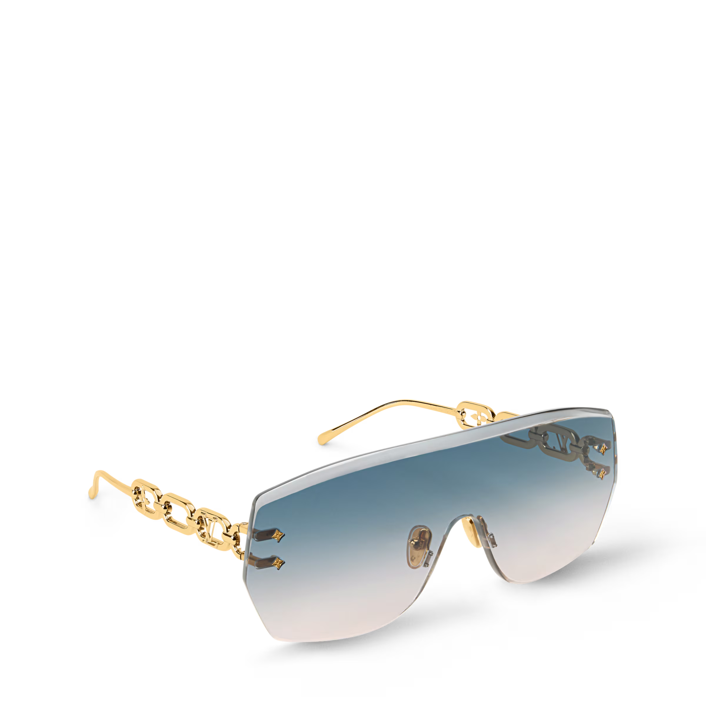 Lunettes de soleil masque LV Jewel