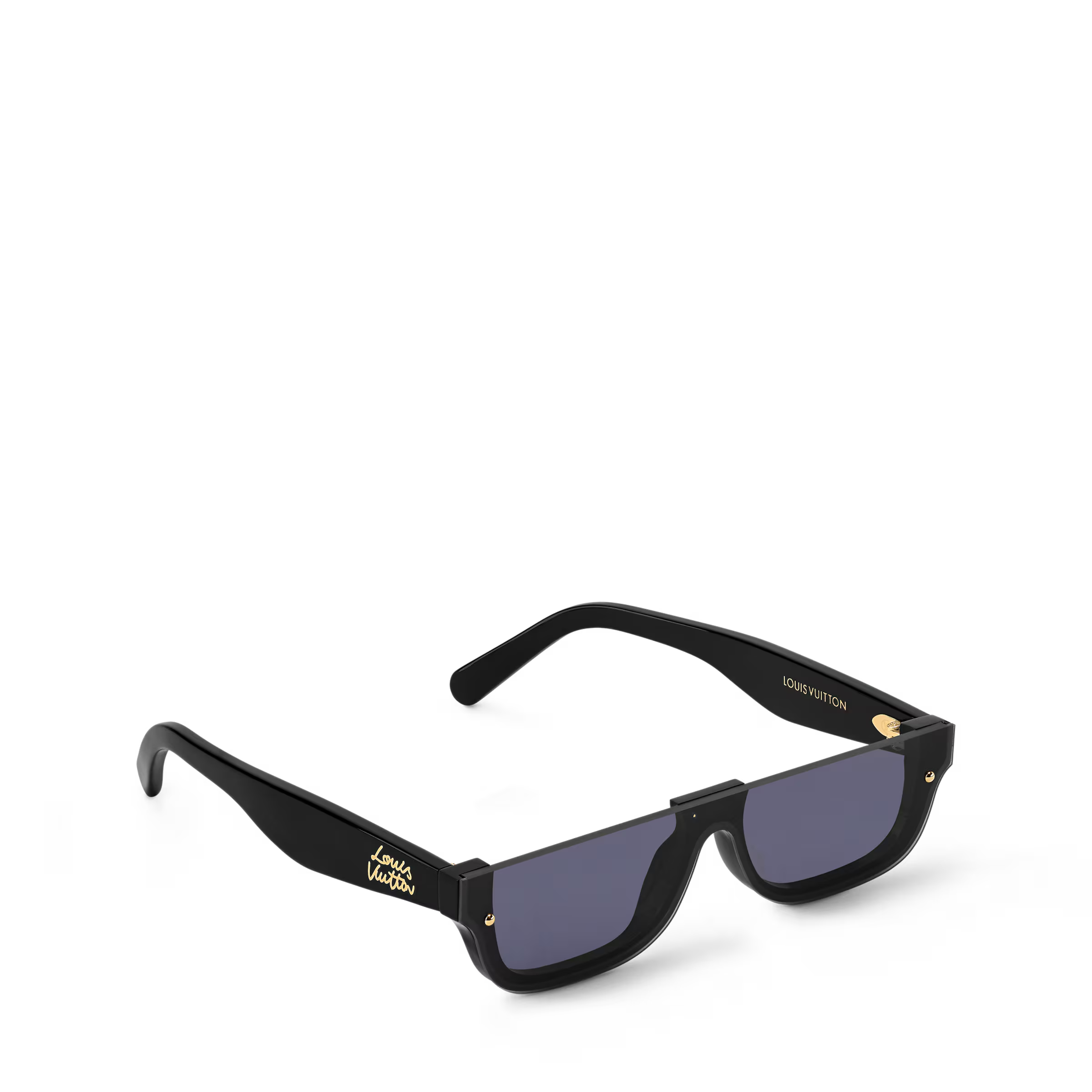 Lunettes de soleil rectangles LV Script
